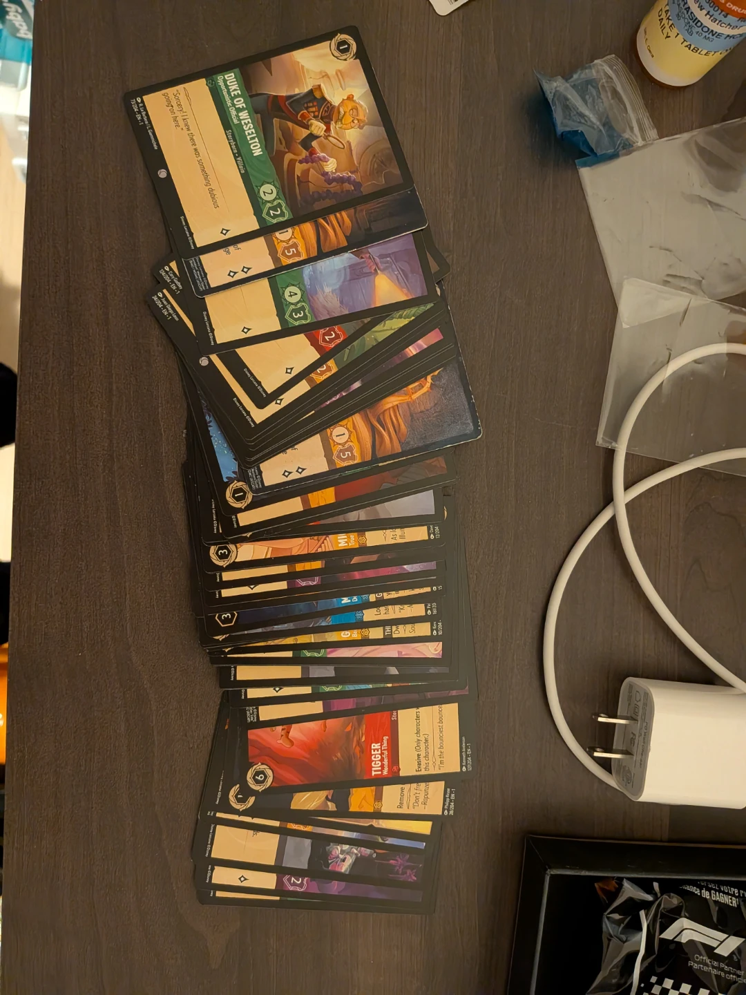 Disney Lorcana cards lot