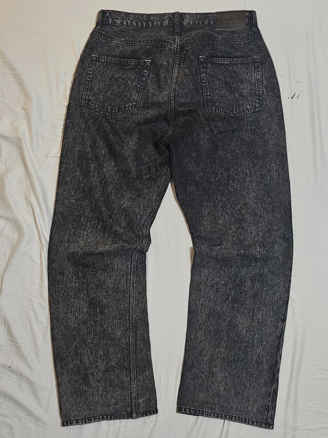 Authentic Our Legacy Black Loose Fit Men's Jeans - photo 3