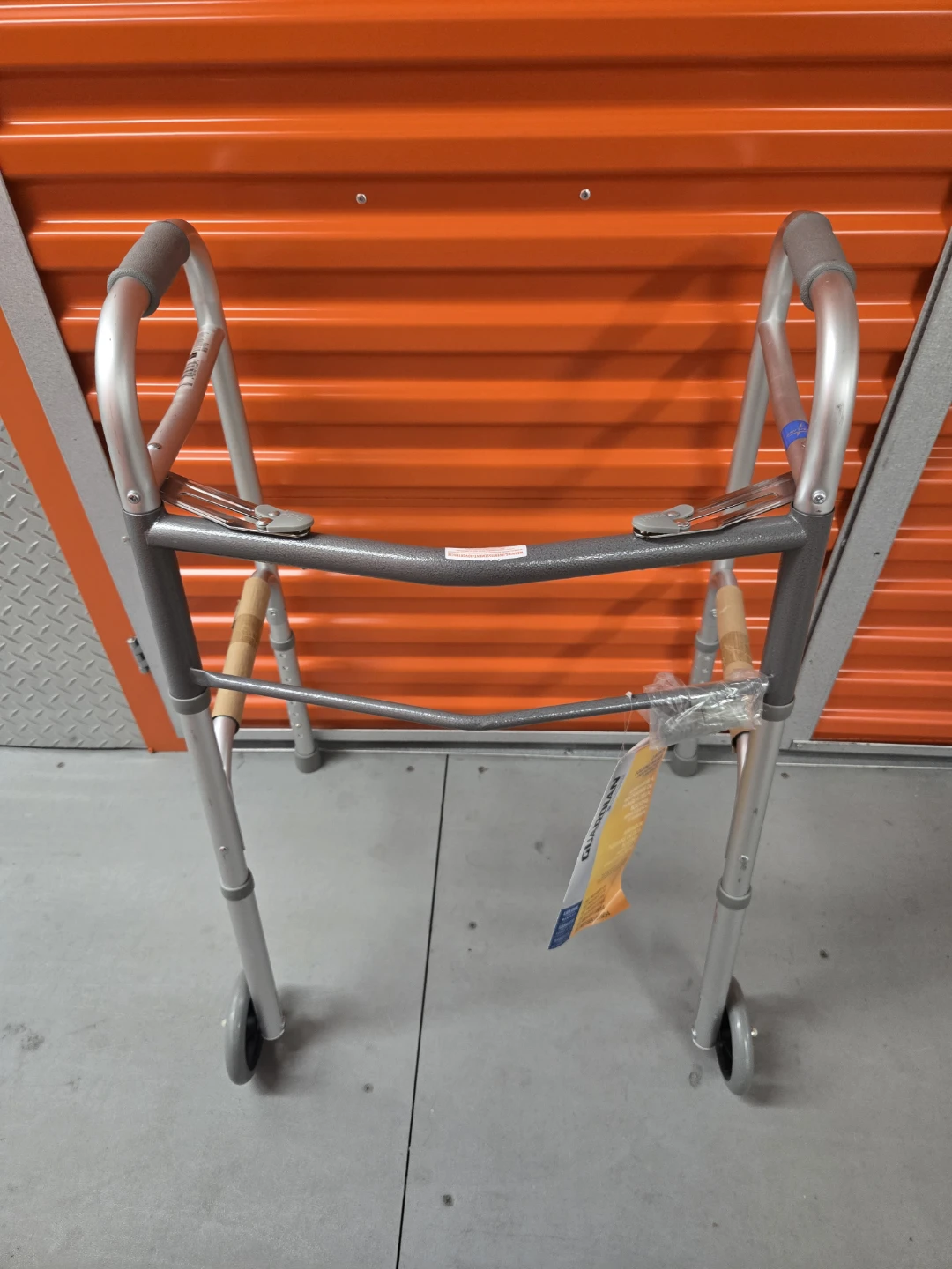 Medline Guardian Junior 2-Button Folding Walker - Shorter Size - photo 3