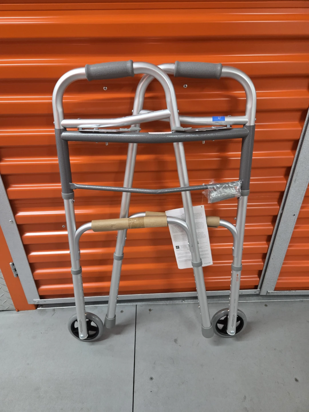 Medline Guardian Junior 2-Button Folding Walker - Shorter Size - photo 5