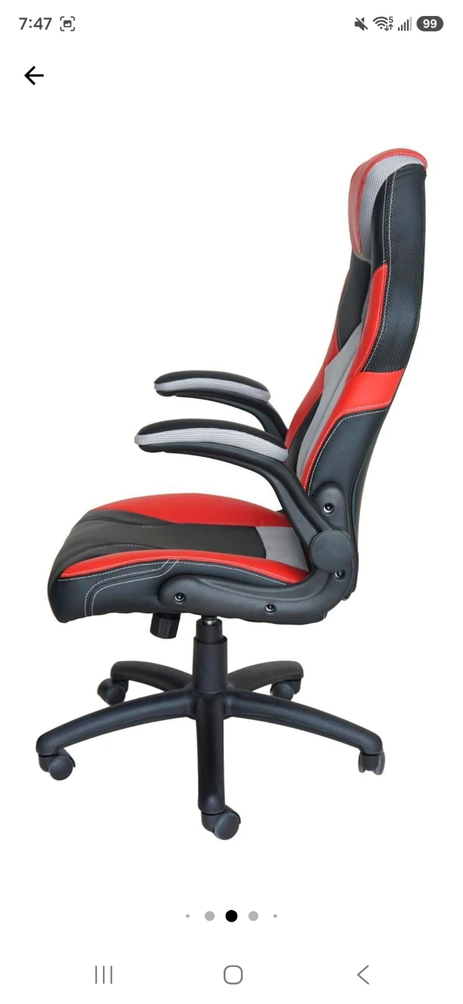 X Rocker Valor 2.0 Gaming Chair - Red/Black - photo 2