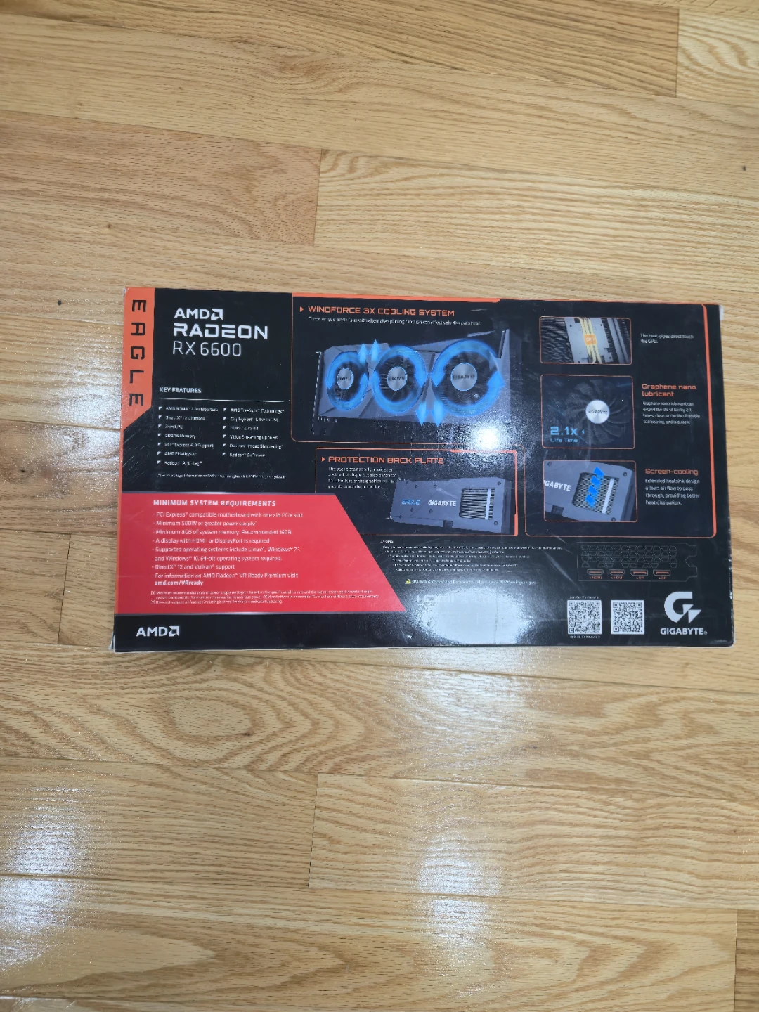 GIGABYTE AMD Radeon RX 6600 Eagle 8G Graphics Card