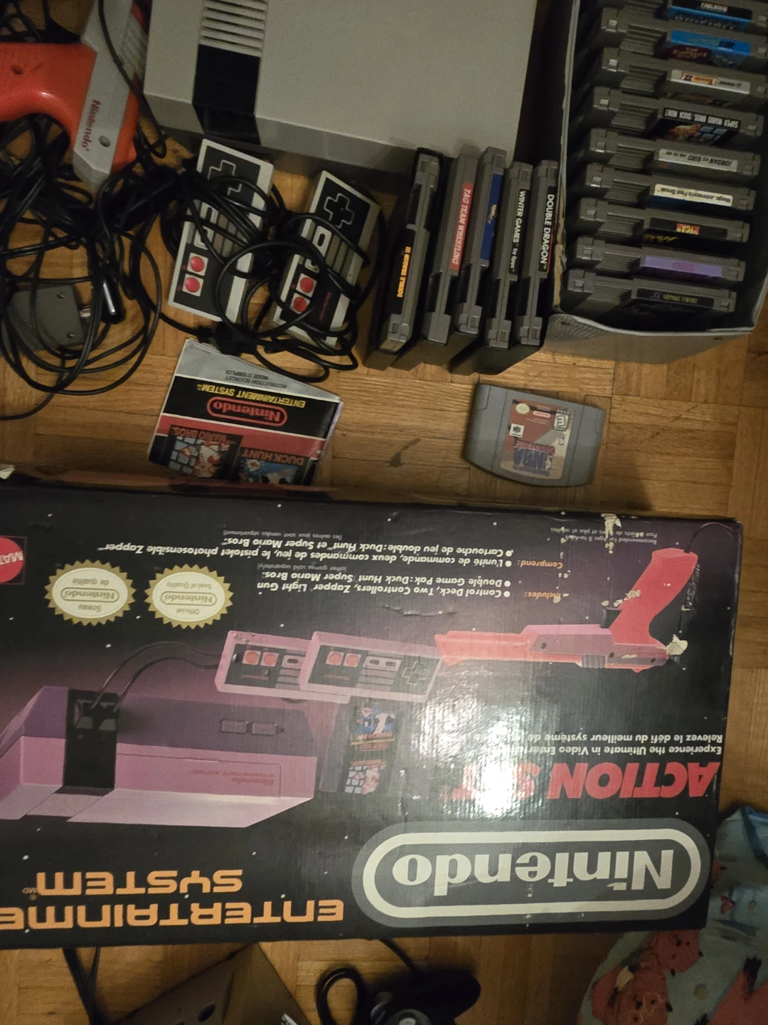 Nintendo Entertainment System Action Set with 15 Games - photo 2