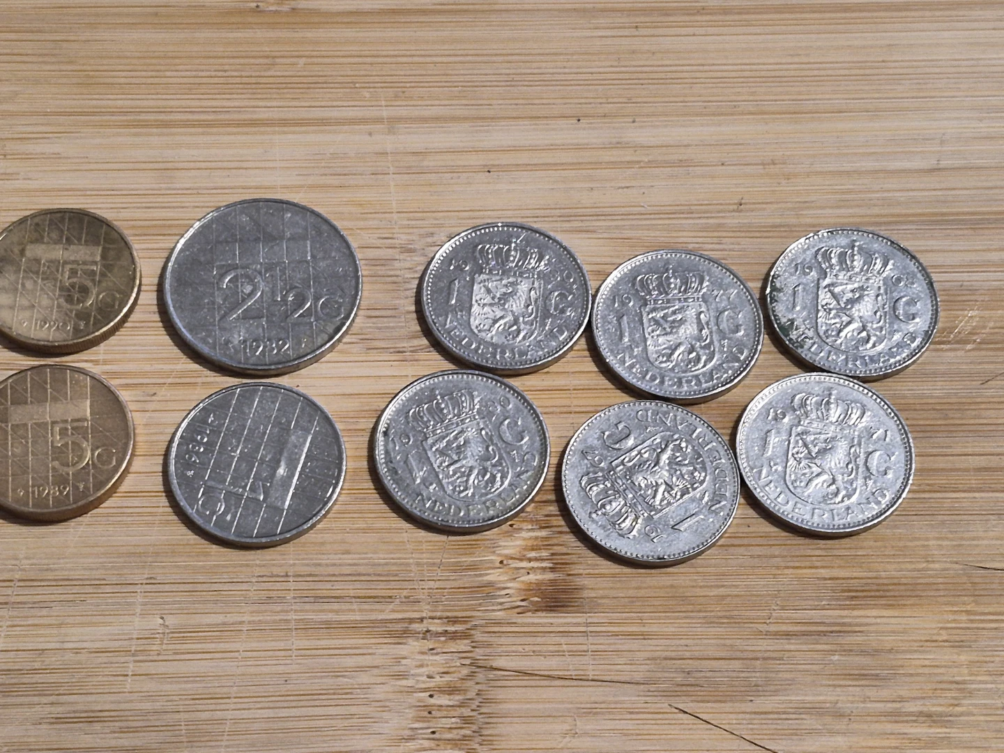 Netherlands Coins Collection - 10 Pieces