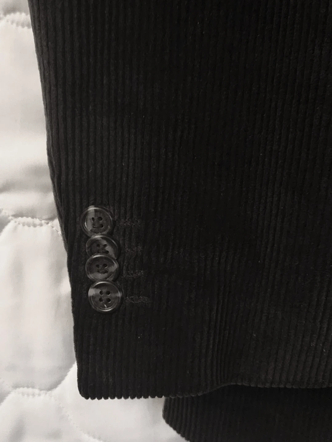 Black Corduroy Blazer. 40R - photo 4
