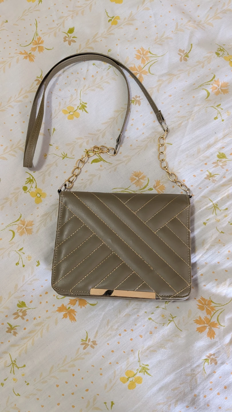 Quilted Crossbody Purse or sling bag.