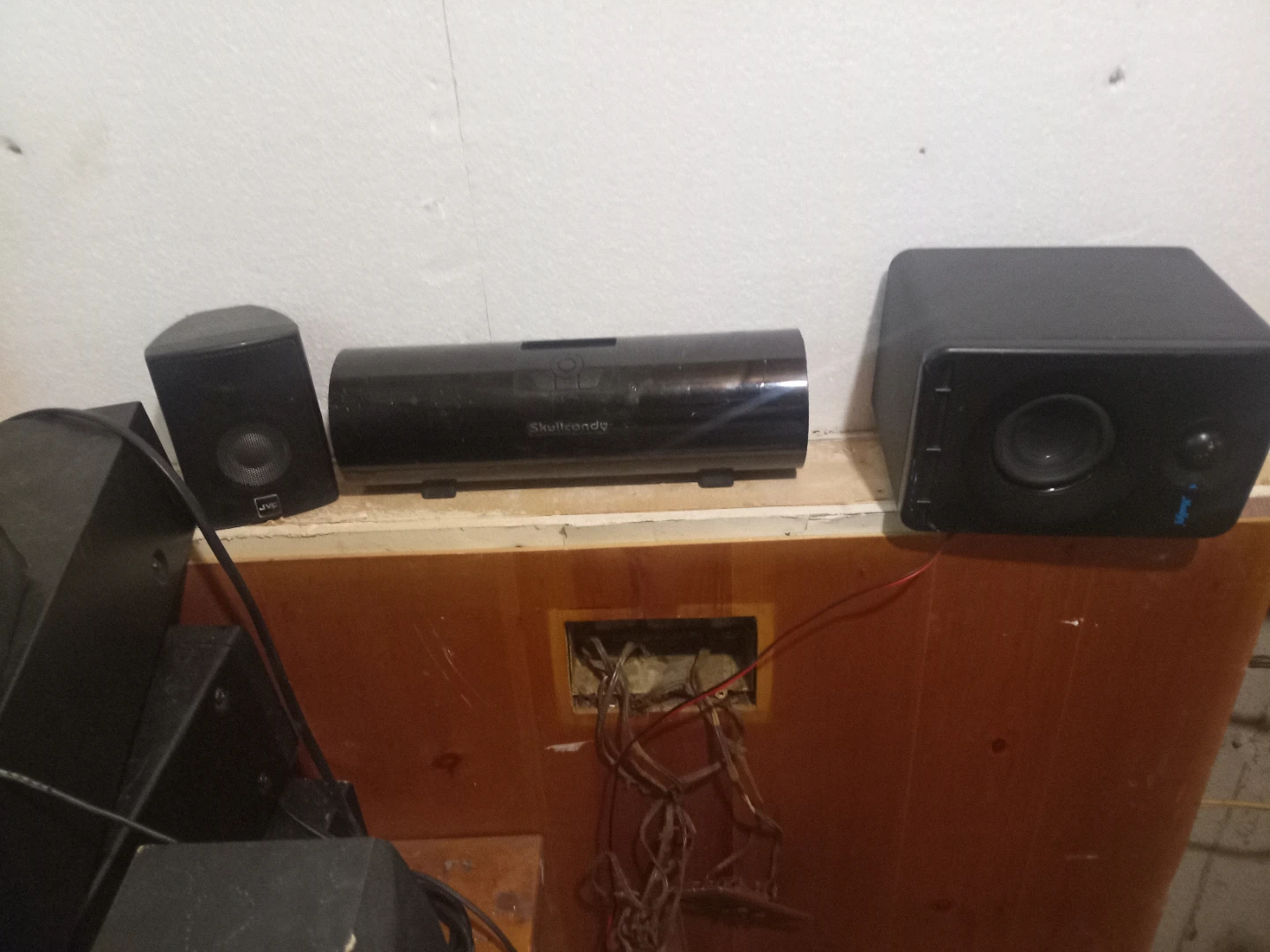 Skullcandy Speakers and JVC Speaker