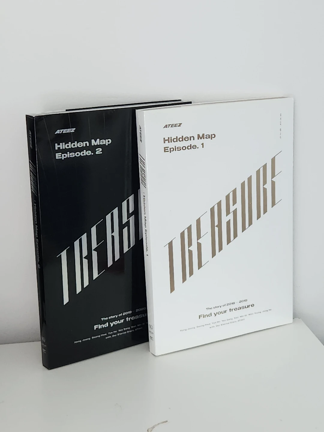 ATEEZ Hidden Map Episode 1 & 2 Photobooks