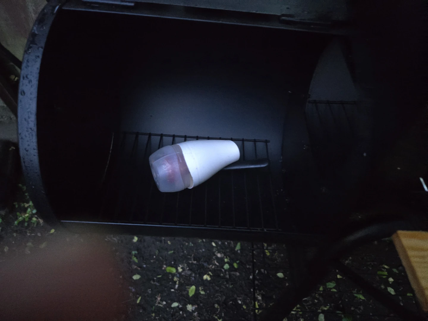 Black BBQ Smoker Grill - photo 2