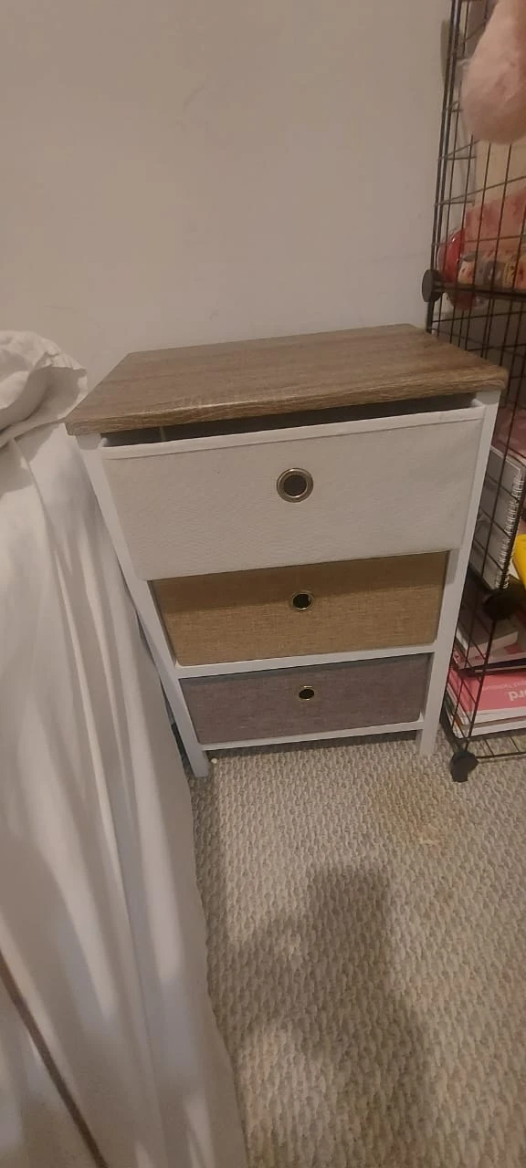 3-Drawer Storage Unit