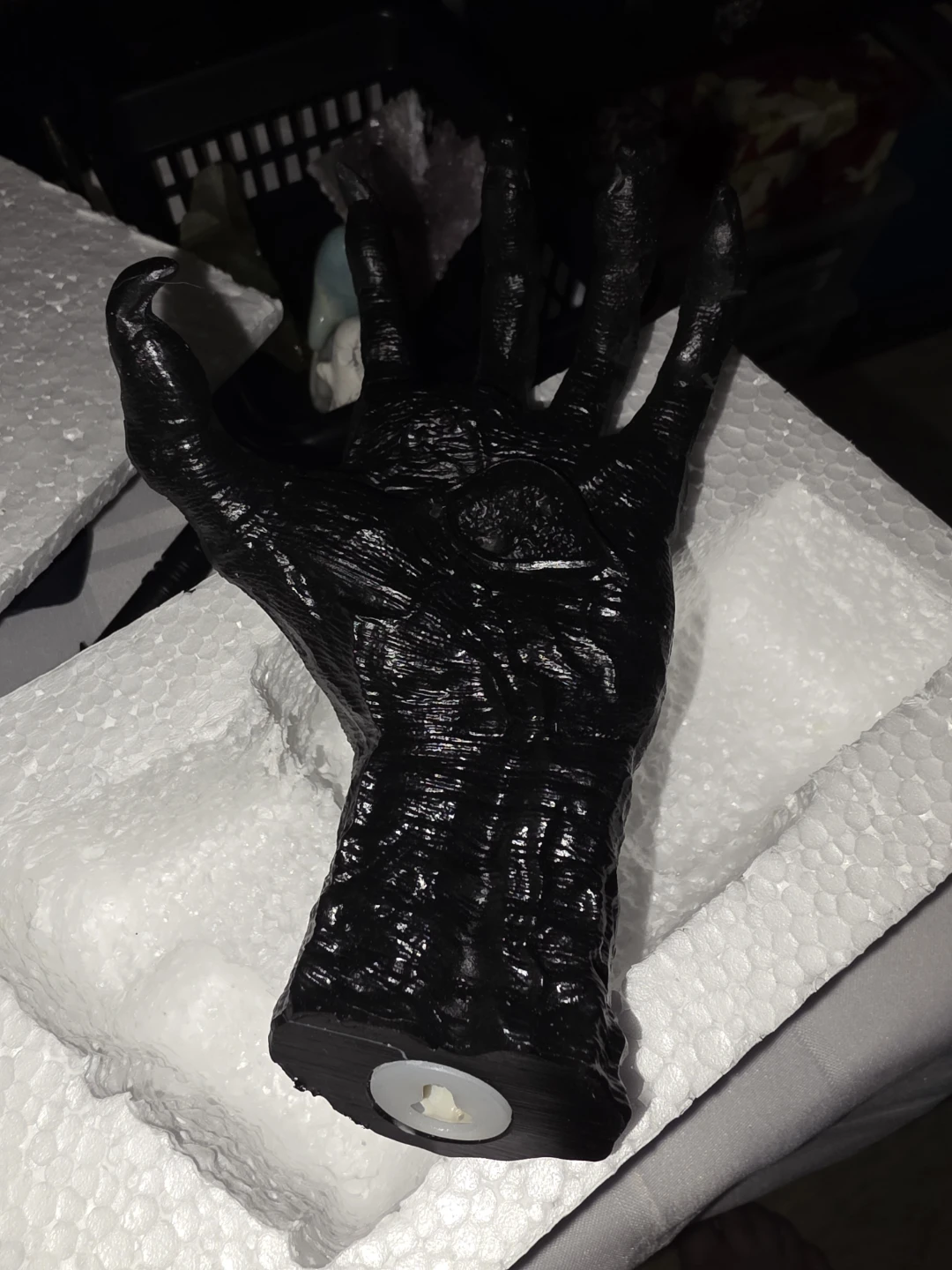 Creepy Black Hand wall hanging - photo 2