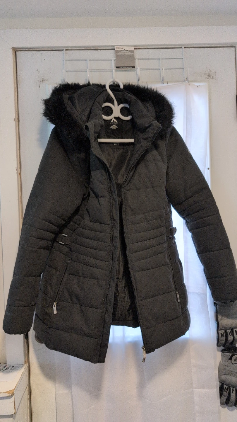 McKinley Women's Puffer Jacket with Faux Fur Hood