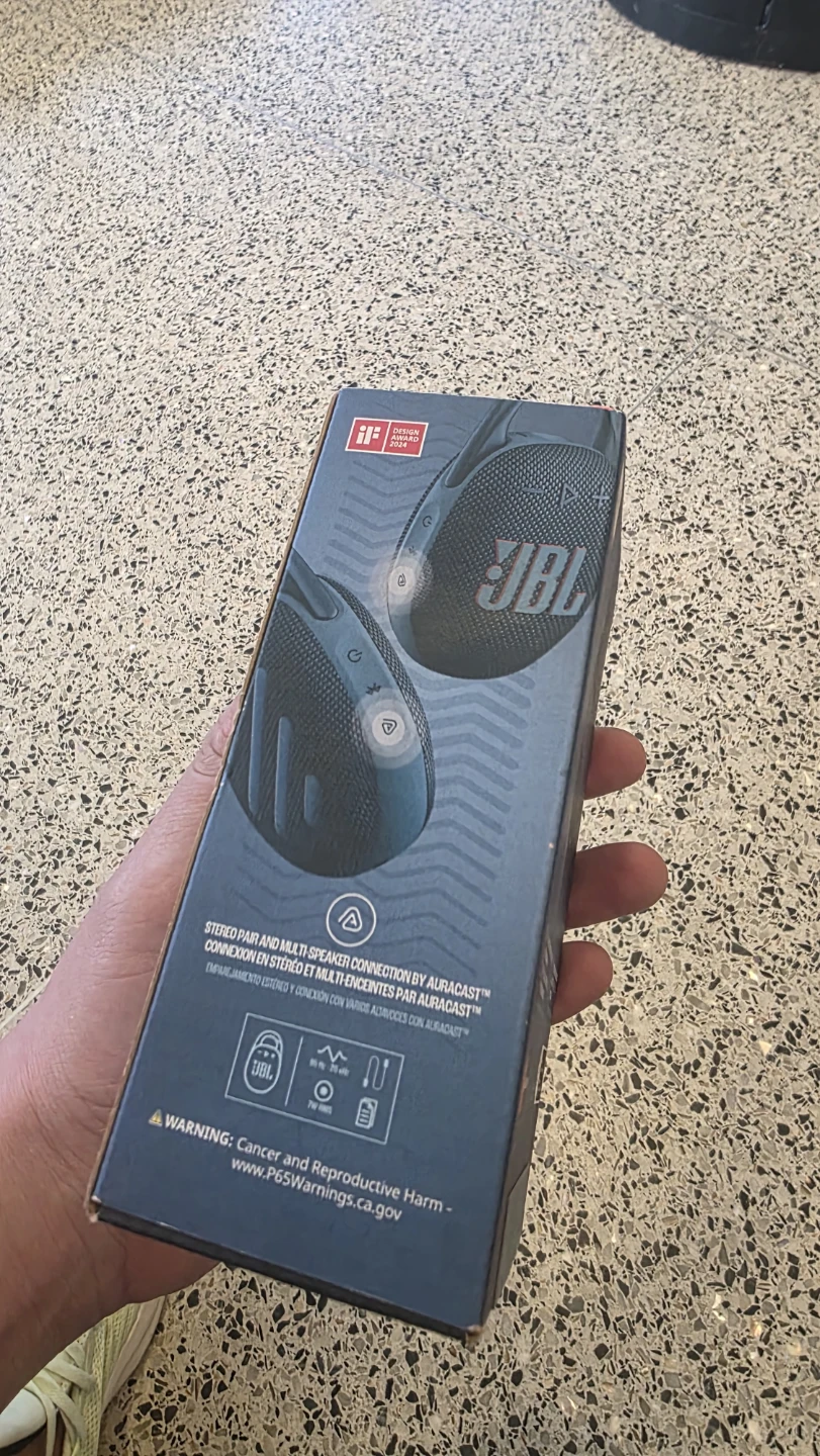 JBL Clip 5 Portable Bluetooth Speaker new
