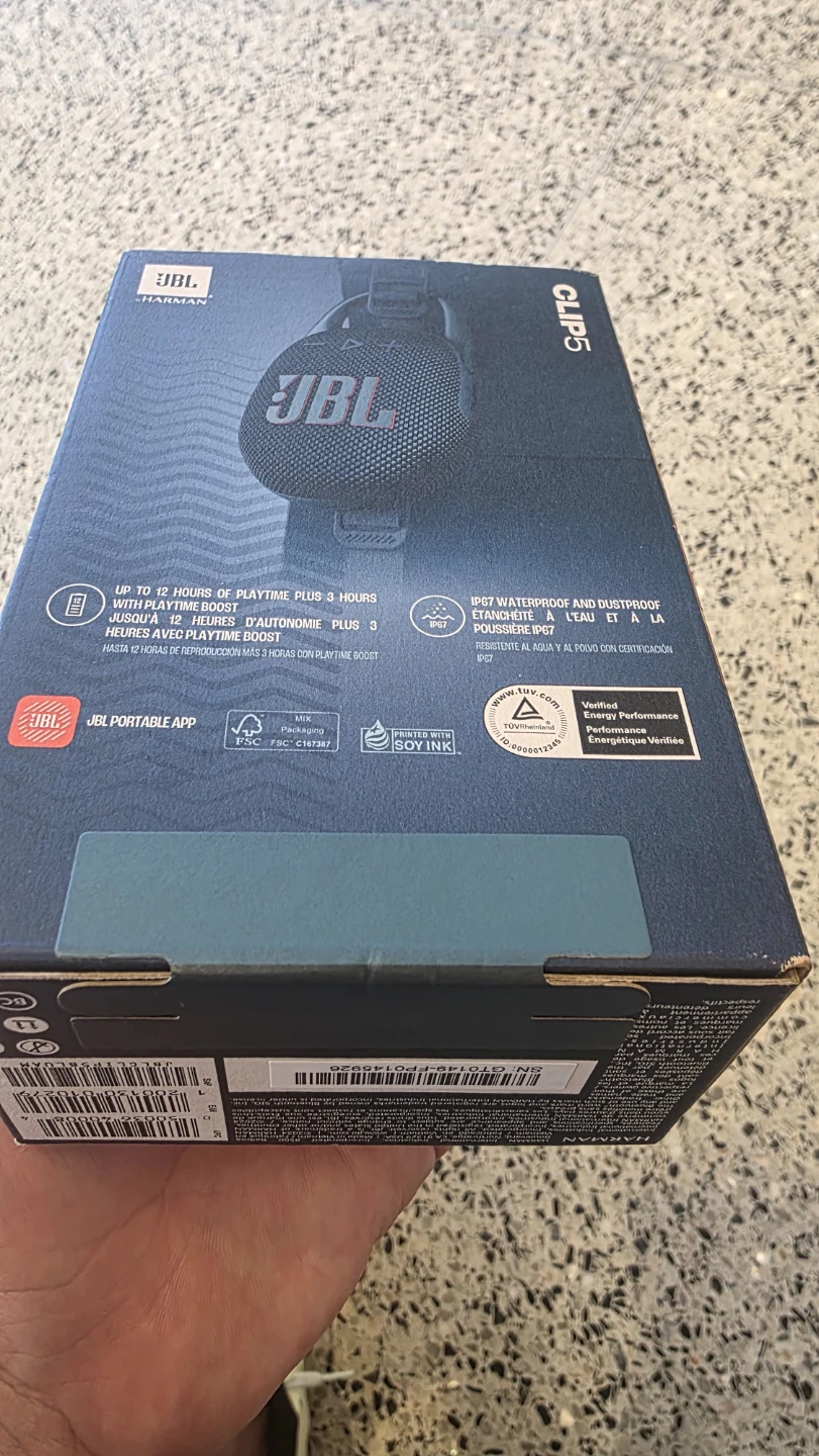 JBL Clip 5 Portable Bluetooth Speaker new - photo 4