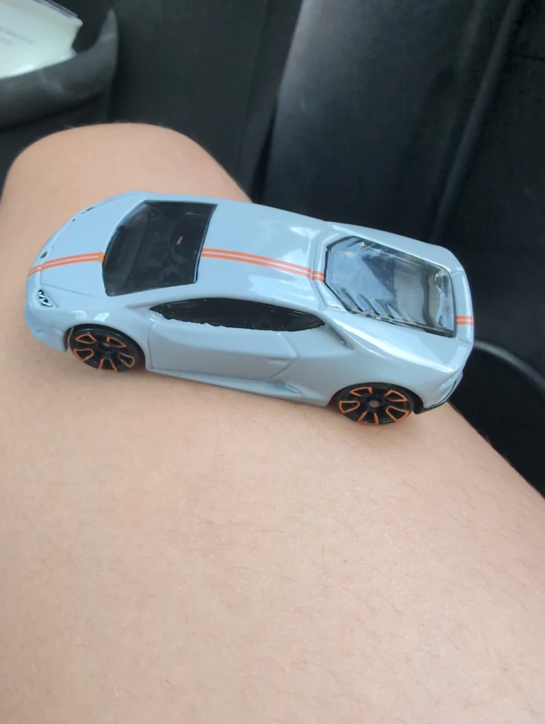 Hot Wheels Light Grey Sports Car Toy