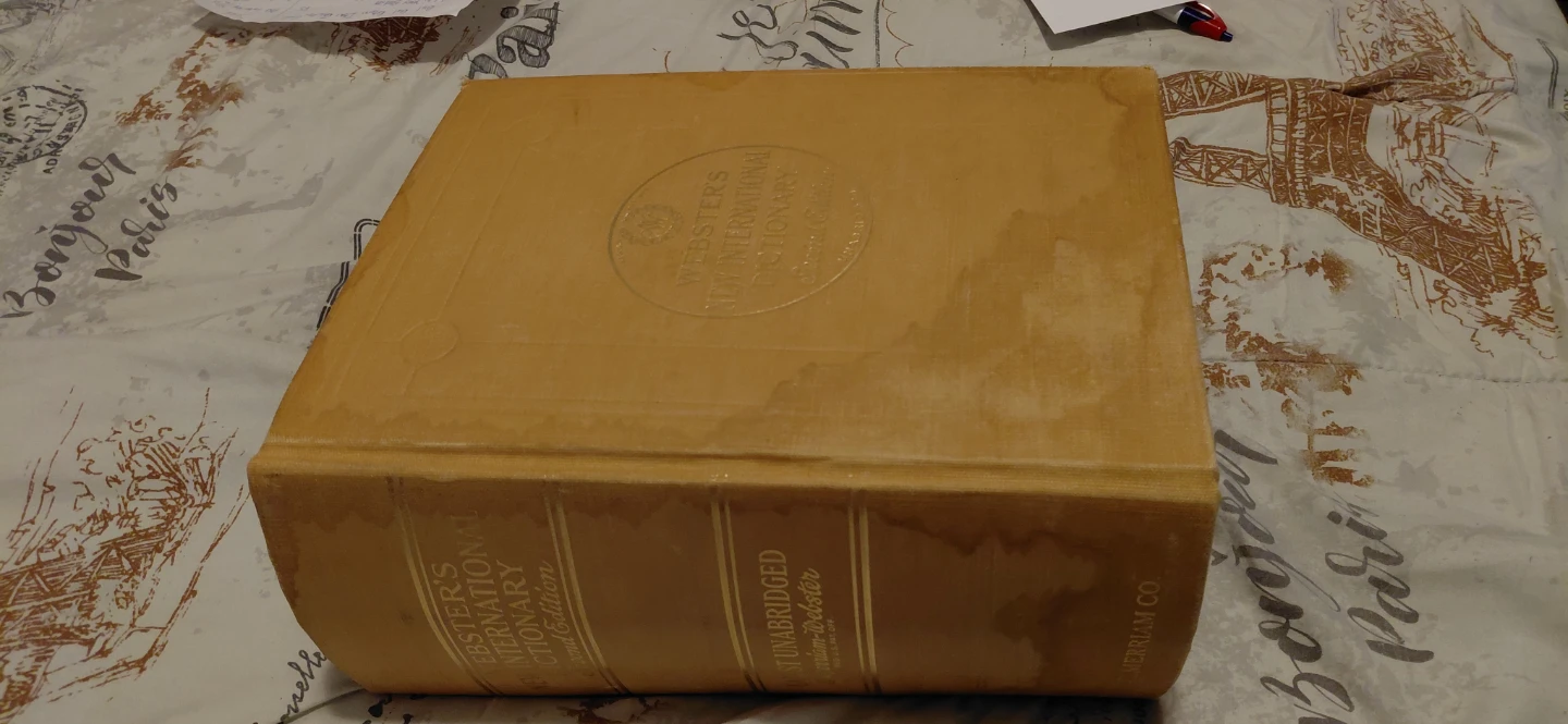 Webster's New International Dictionary Second Edition Unabridged - photo 4