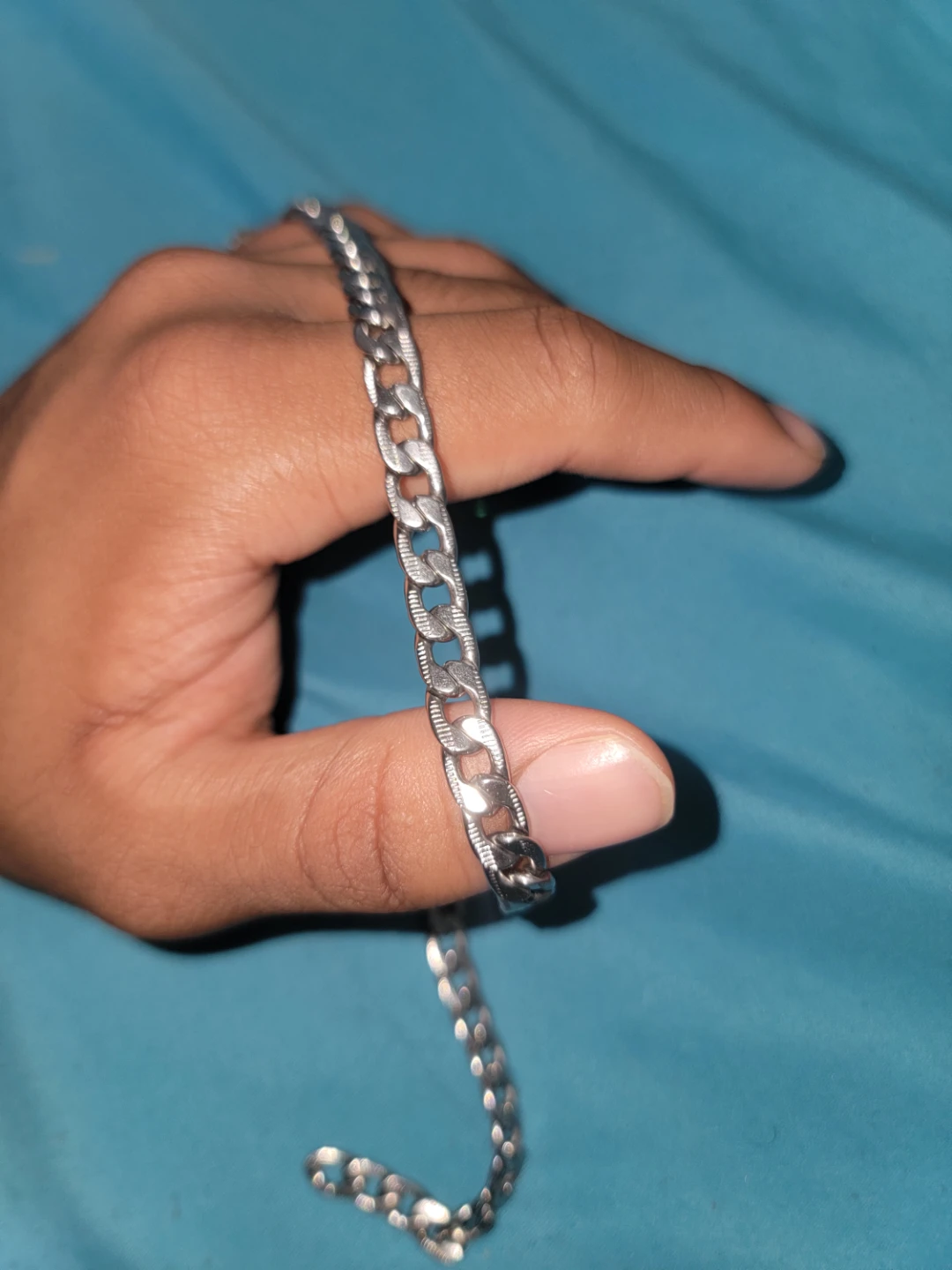 925 Sterling Silver Cuban Link Chain - photo 2