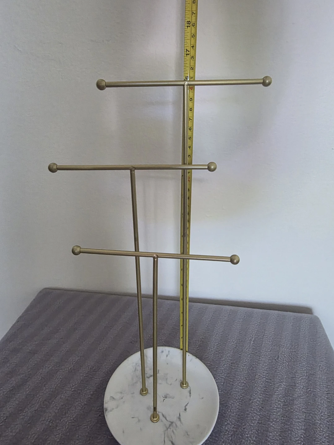 Umbra Marble Base Jewelry Organizer Stand - photo 2