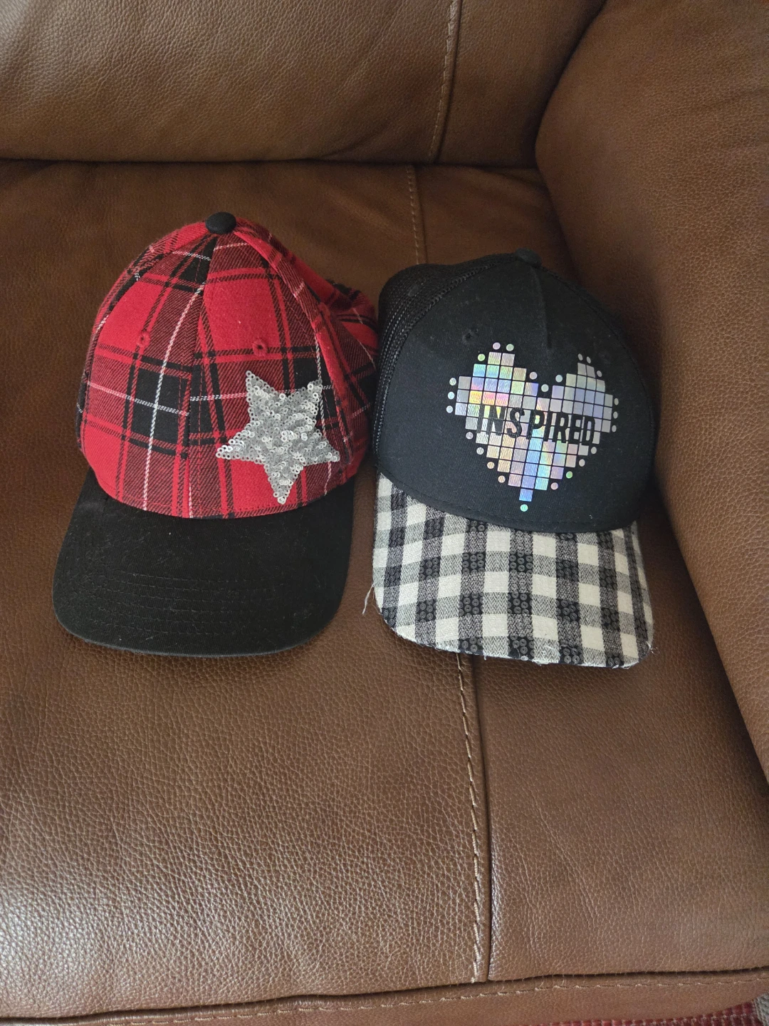 Girls Hats - Plaid and Inspired Design