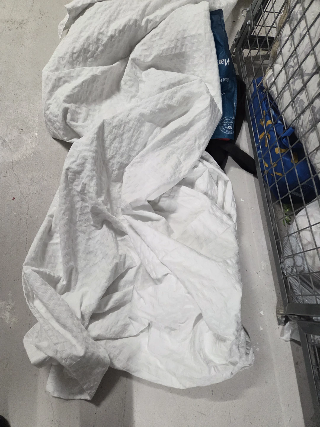 White Textured Duvet Cover - photo 2