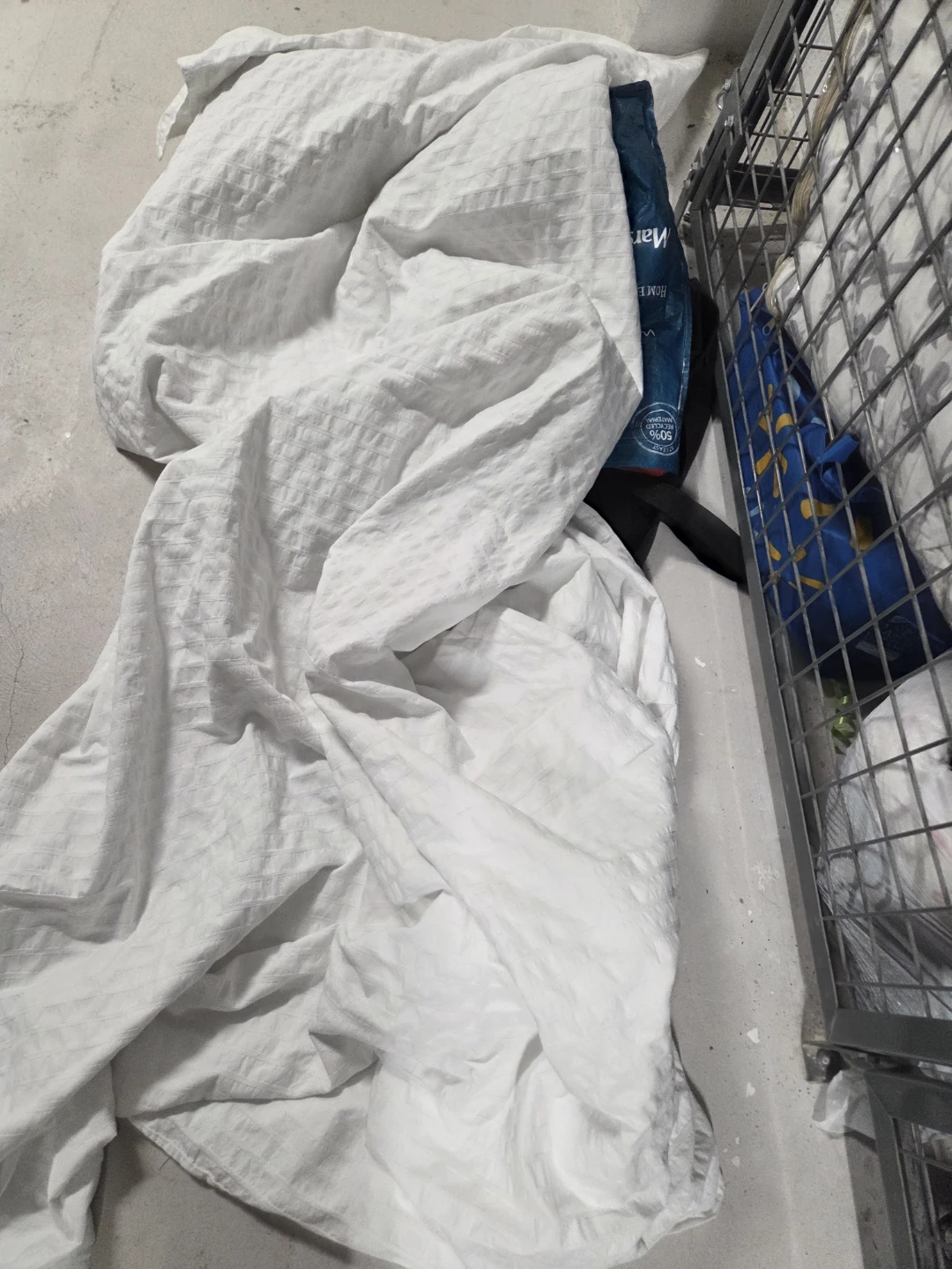 White Textured Duvet Cover - photo 4