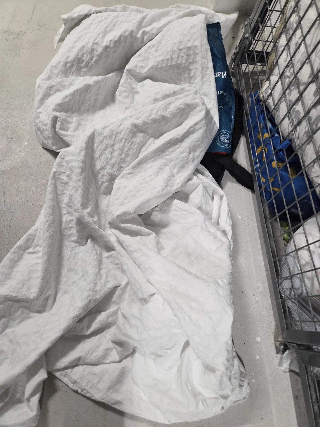 White Textured Duvet Cover - photo 5