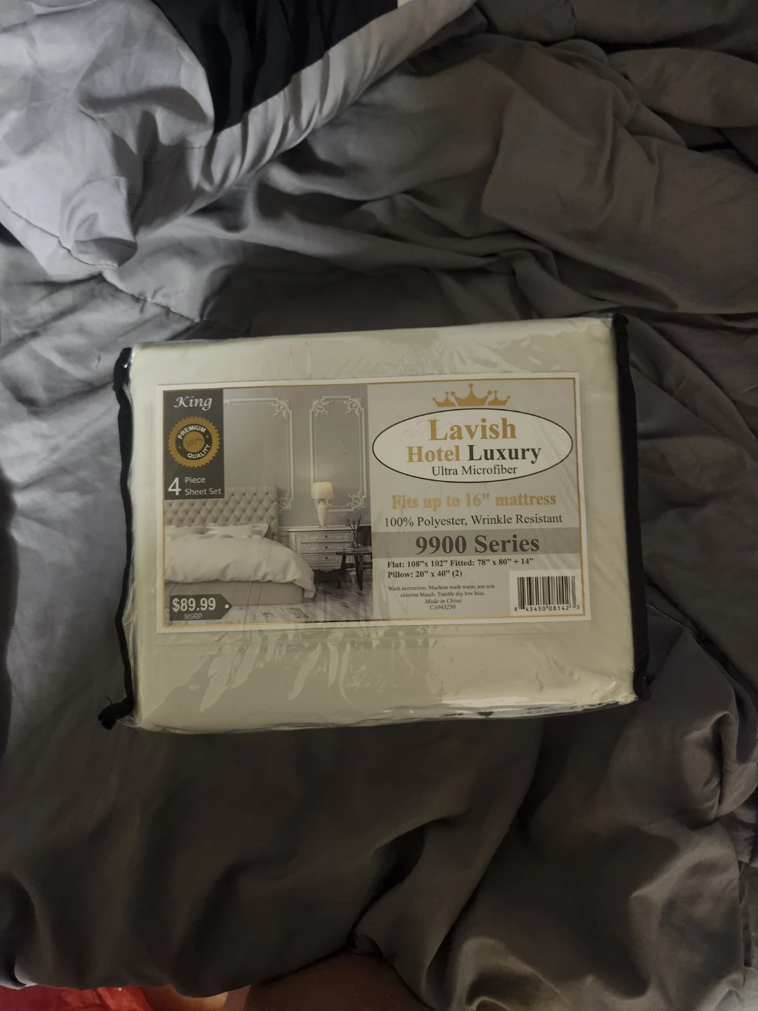 Lavish Hotel Luxury Ultra Microfiber King Sheet Set