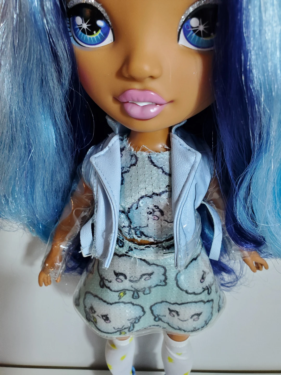 Poopsie Rainbow Surprise 14” Doll Blue Hair Skye 2019 MGA Toy - photo 4