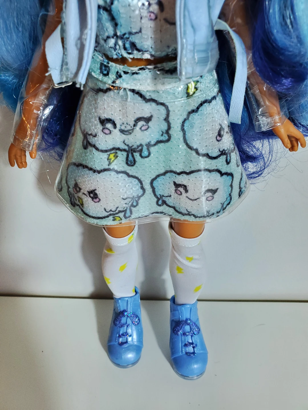 Poopsie Rainbow Surprise 14” Doll Blue Hair Skye 2019 MGA Toy - photo 5
