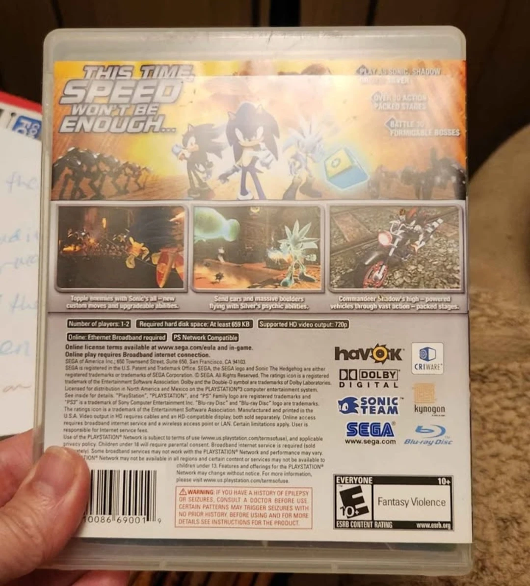 Sonic the Hedgehog - PlayStation 3 Game - photo 4