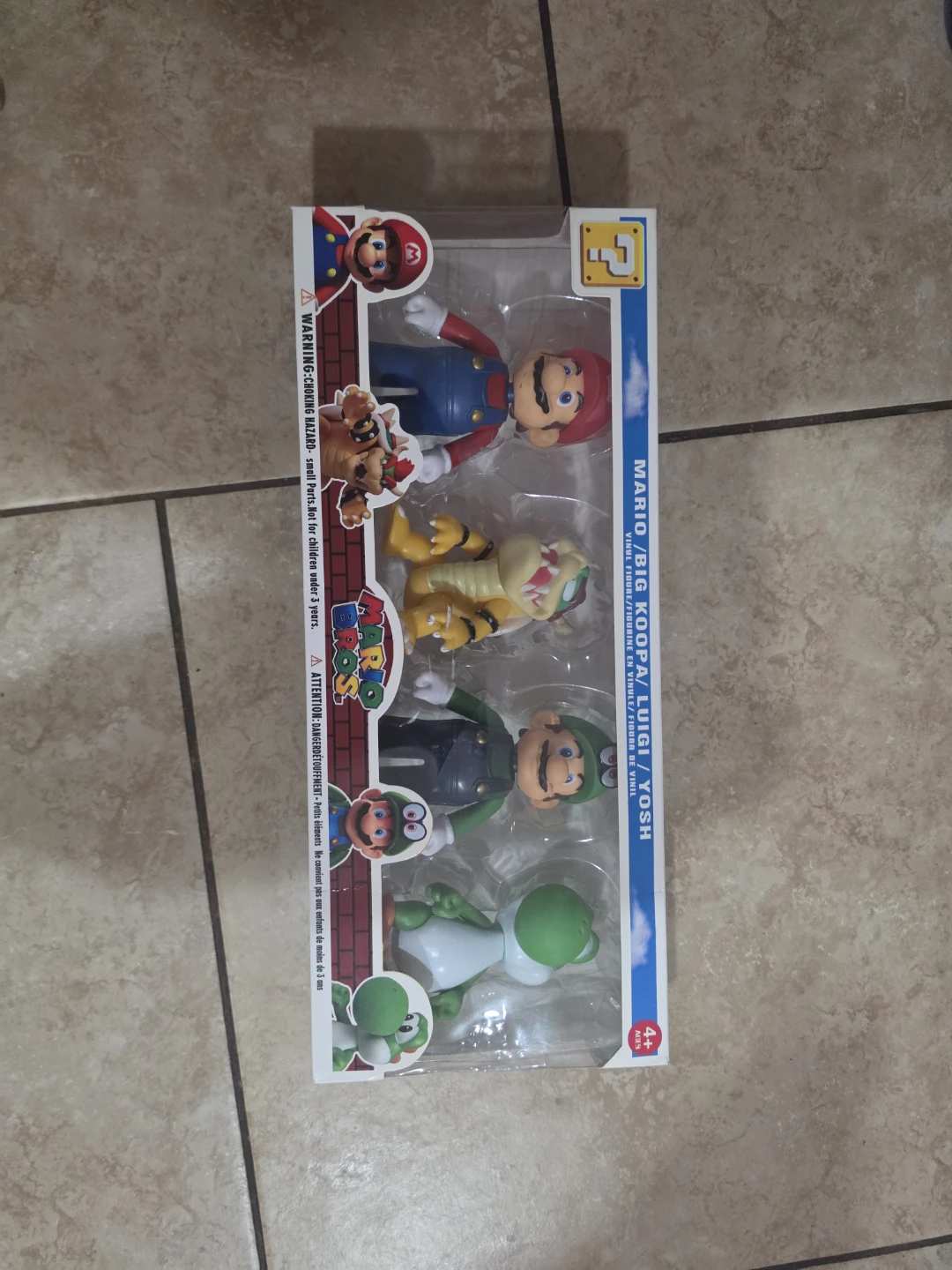 Nintendo Mario, Luigi, Bowser, Yoshi Action Figures Toy Set