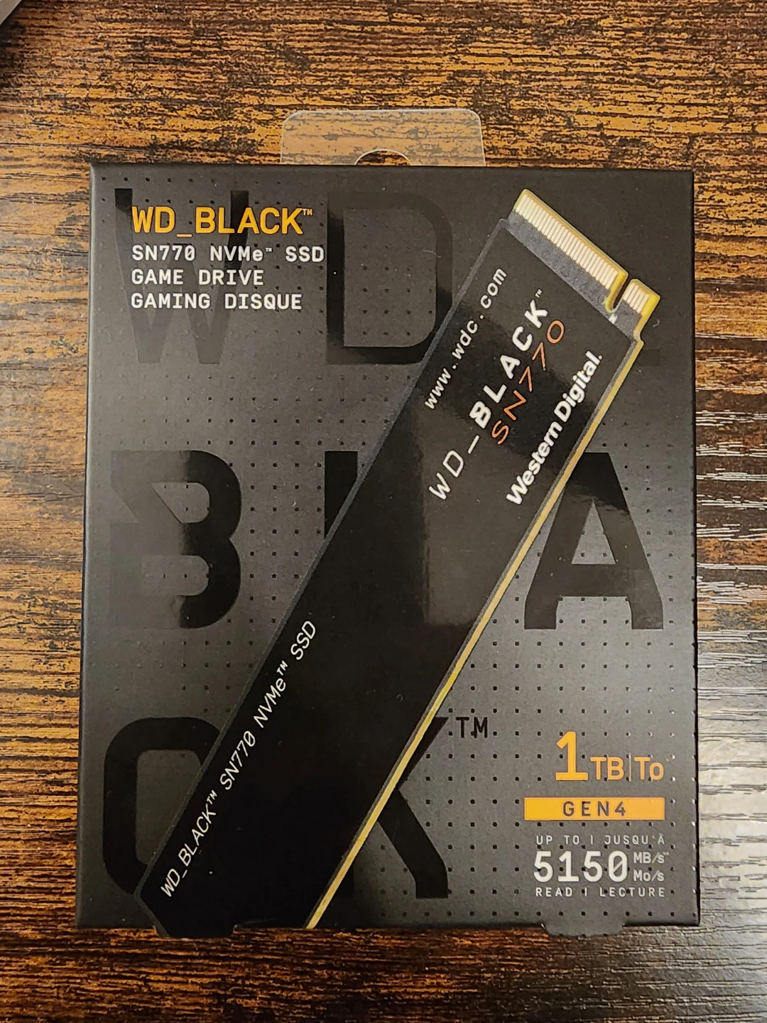 WD Black SN770 1TB SSD
