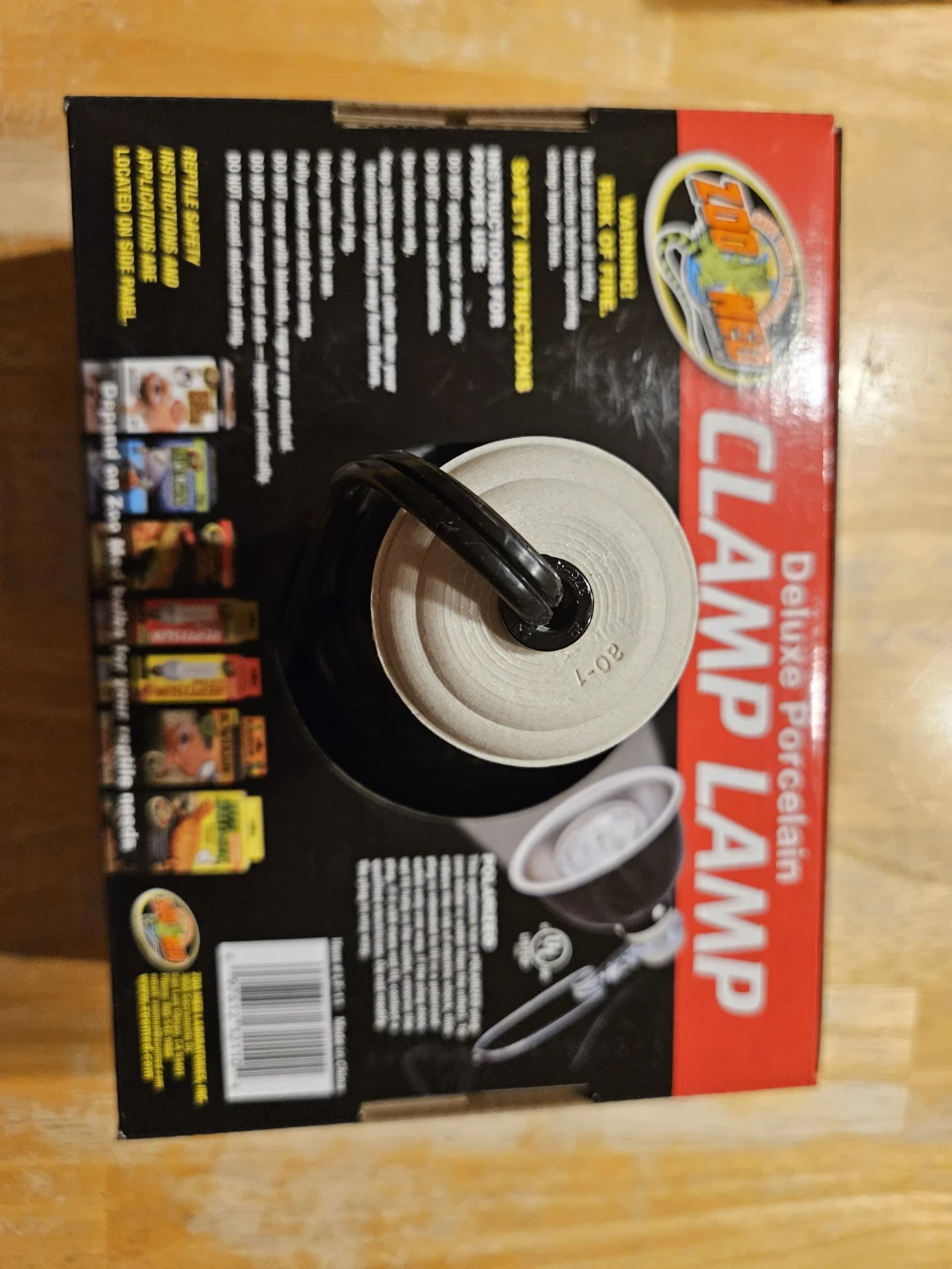 Reptile/turtle lamp,  Clamp Lamp 5 1/2 inch - photo 3