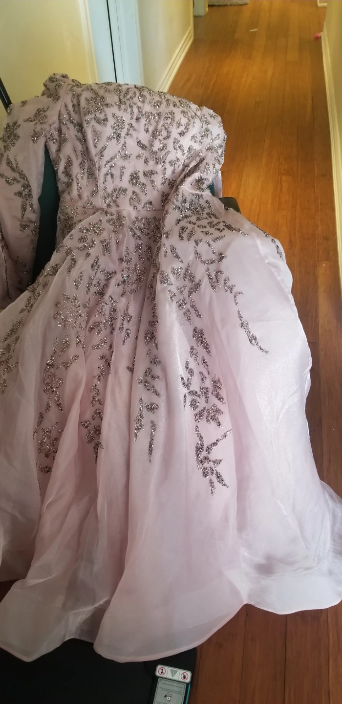 Pink Beaded Gown