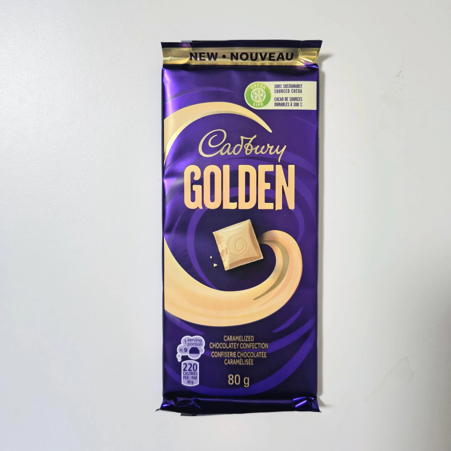 Cadbury Golden Caramelized Chocolatey Confection Bar