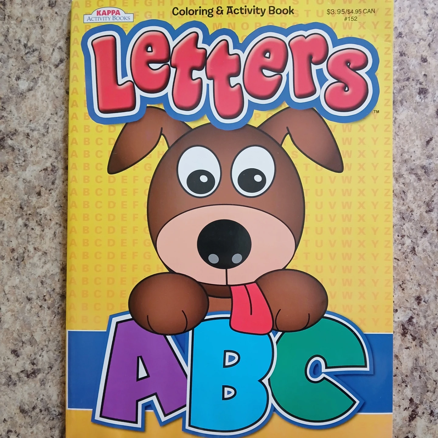 Kappa Activity Books Letters Coloring & Activity Book ⚽