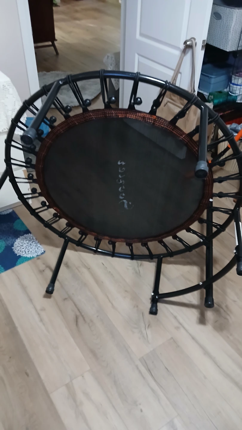 Soozier 39" Mini Exercise Trampoline w/ Adjustable T-Bar Indoor - photo 4