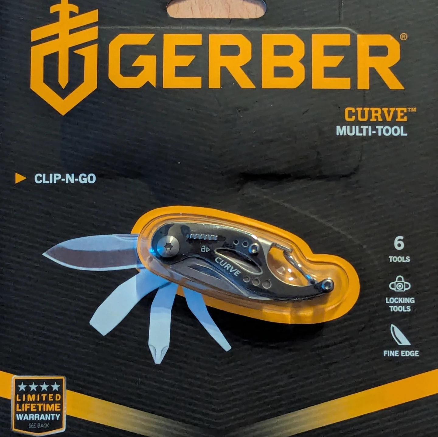 NEW Gerber Curve Multi-Tool Keychain Pocket Knife Screwdrivers