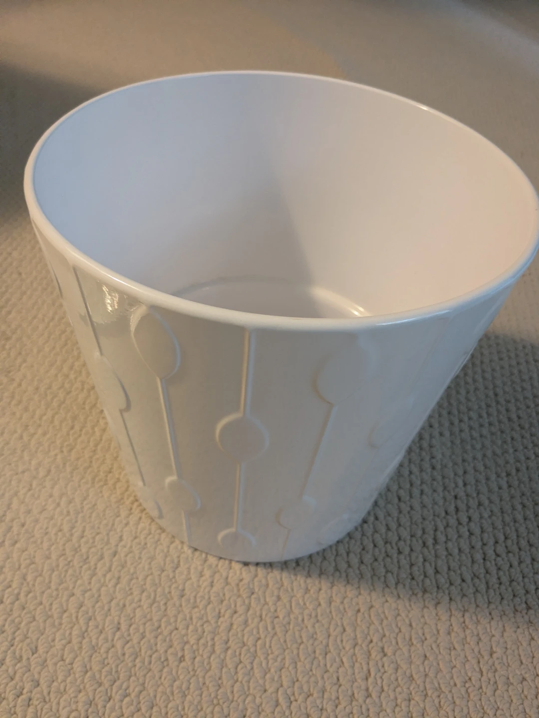 White Decorative Planter Pot