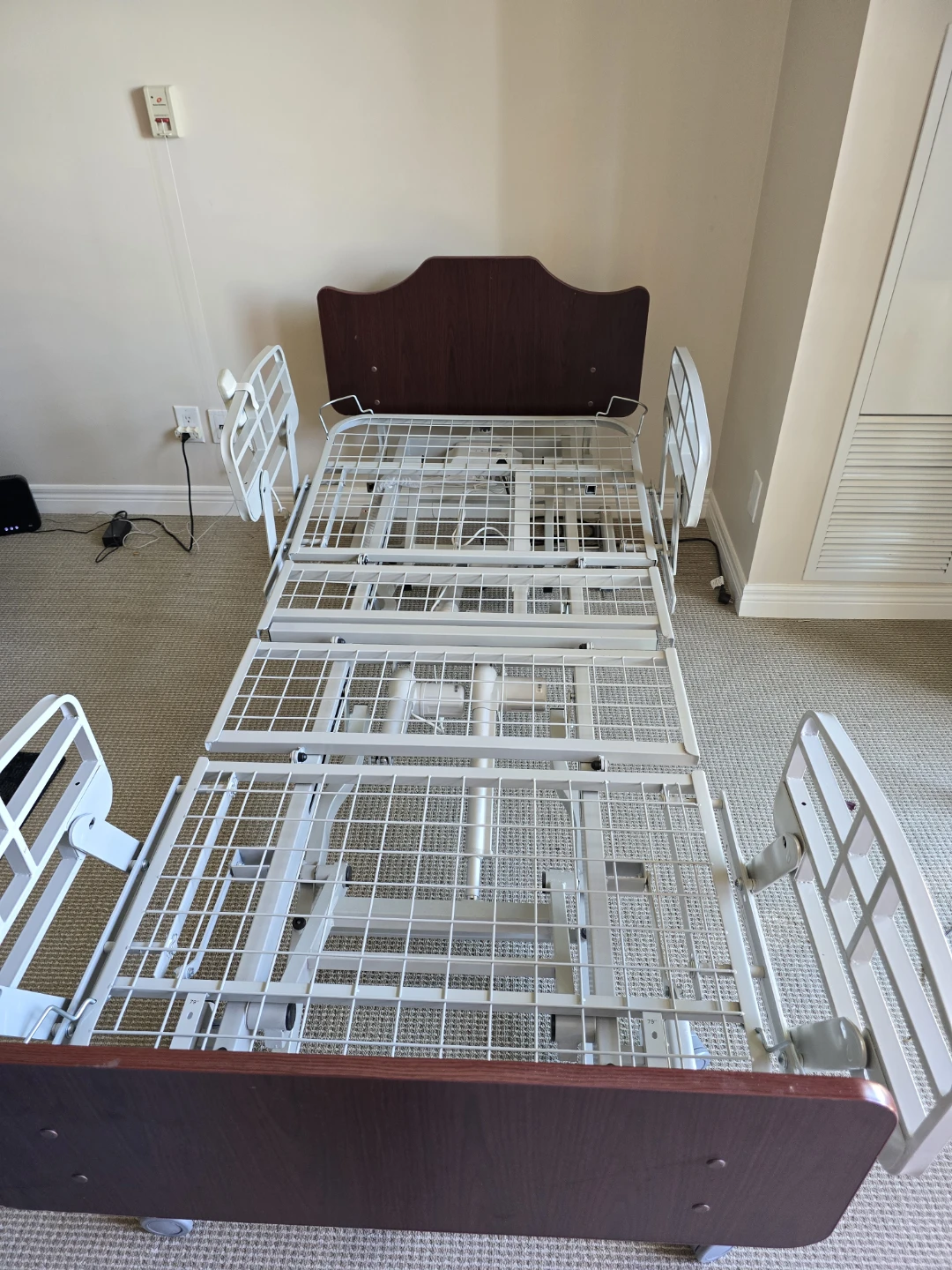 Permobil Tröst Hospital Bed with Hand Control - photo 5
