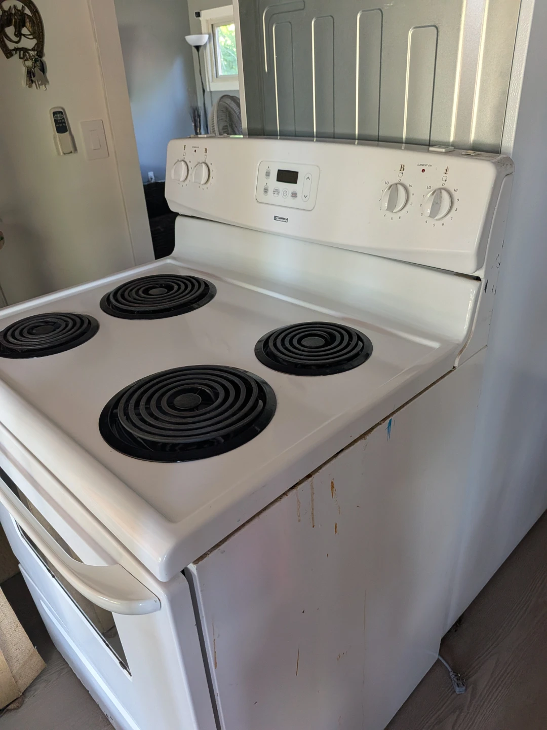 White Kenmore Electric Stove - photo 5