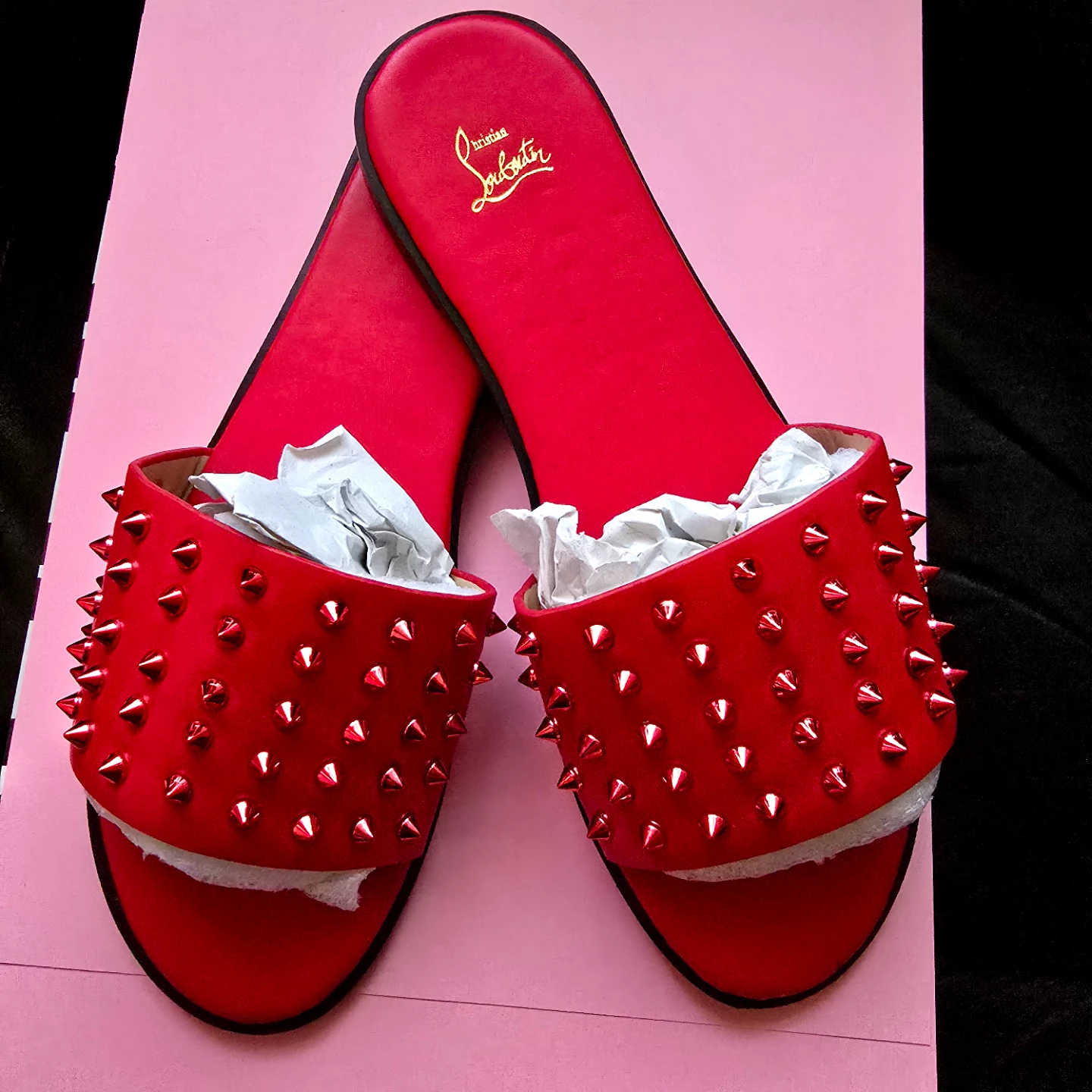 Brand new High Fashion women sleepers Glossy Red sale - photo 3