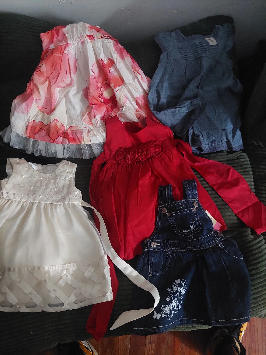 Baby Girl Dresses and Baby Carrier Bundle - photo 3