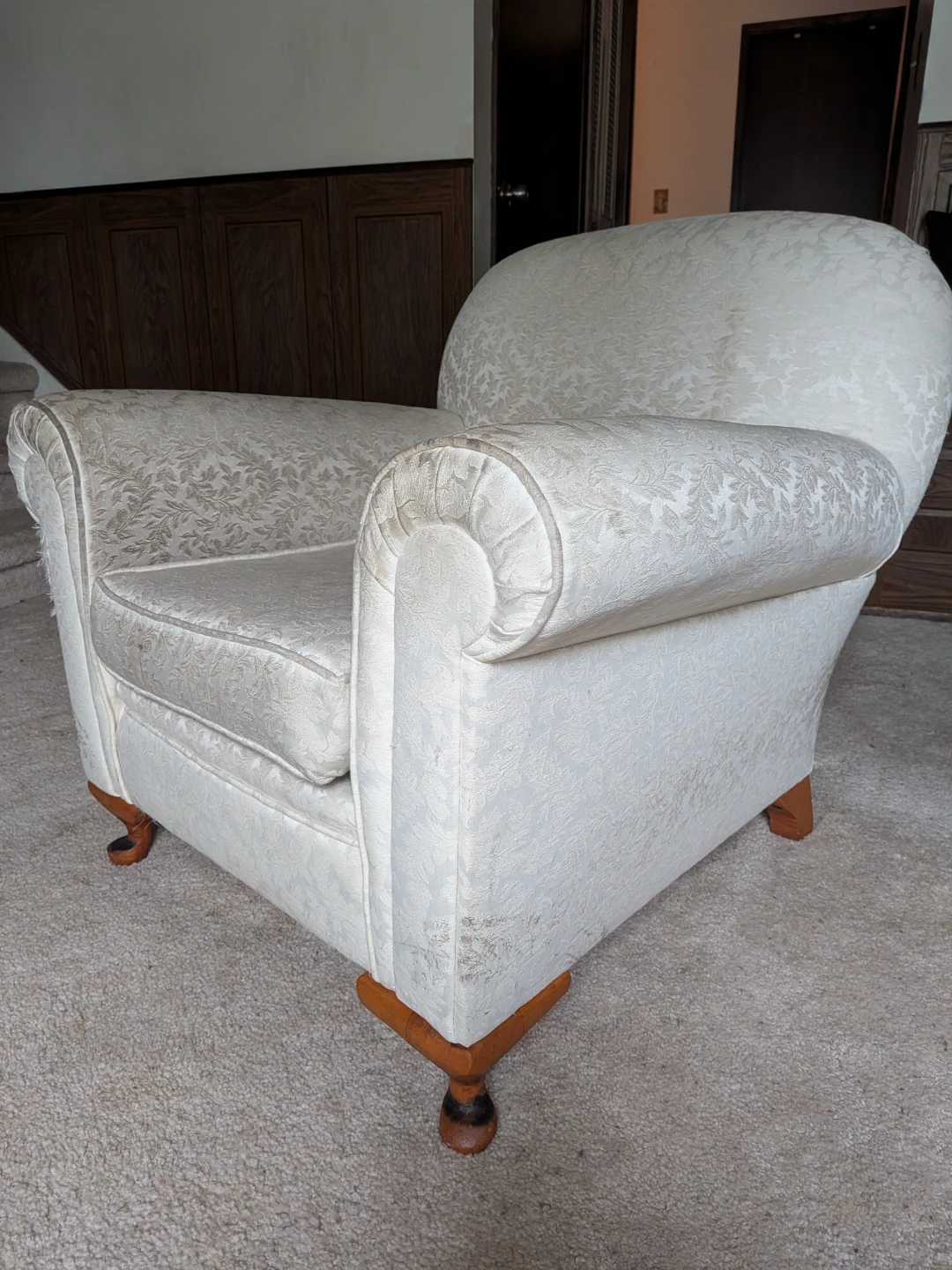 Cream Armchair - photo 2