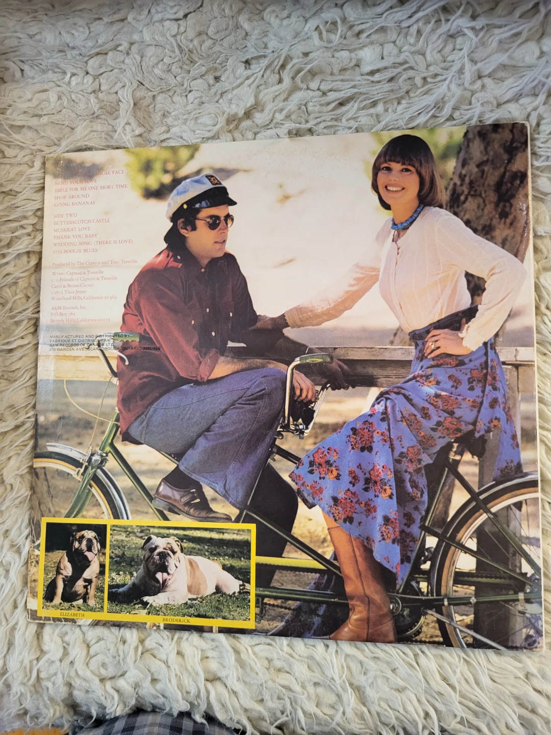 ⚽️ Captain & Tennille Song of Joy Vinyl Record - photo 2
