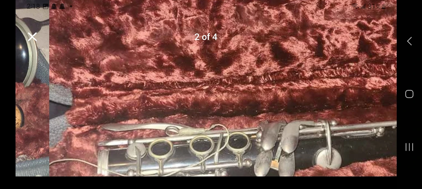 Vintage Clarinet in Case - photo 2