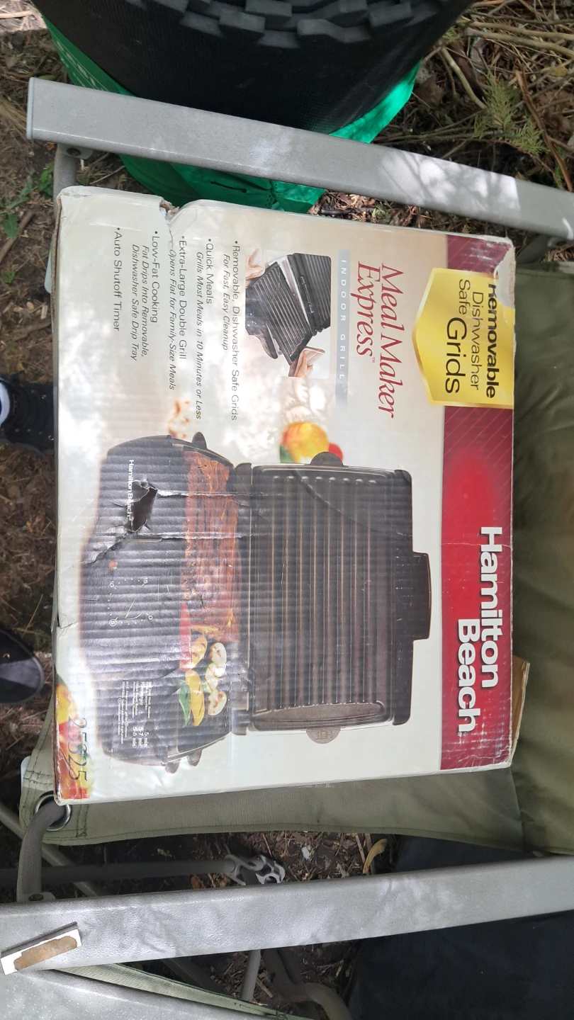 Hamilton Beach Meal Maker Express Indoor Grill