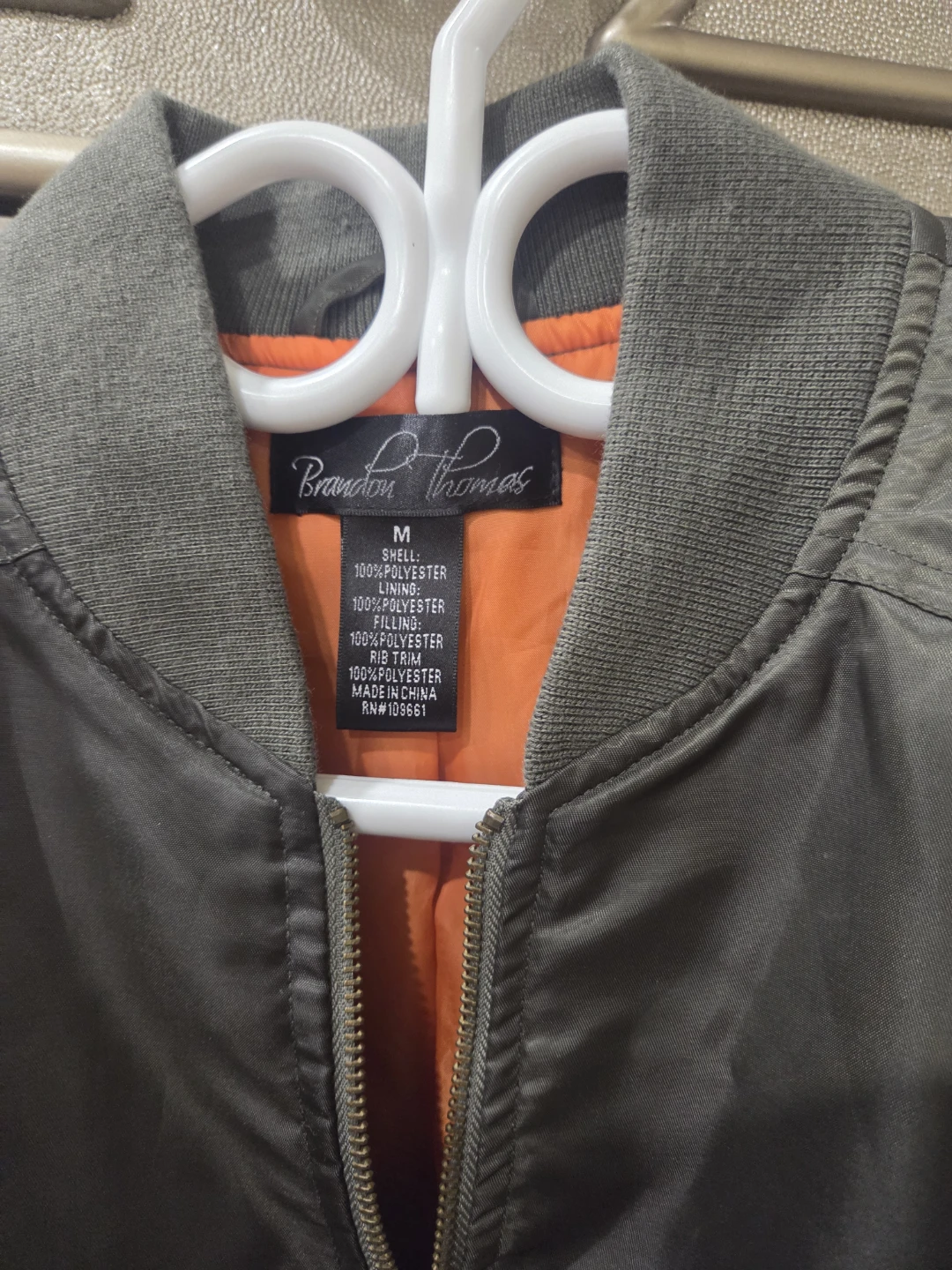 Brandon Thomas Bomber Jacket - Green - photo 2