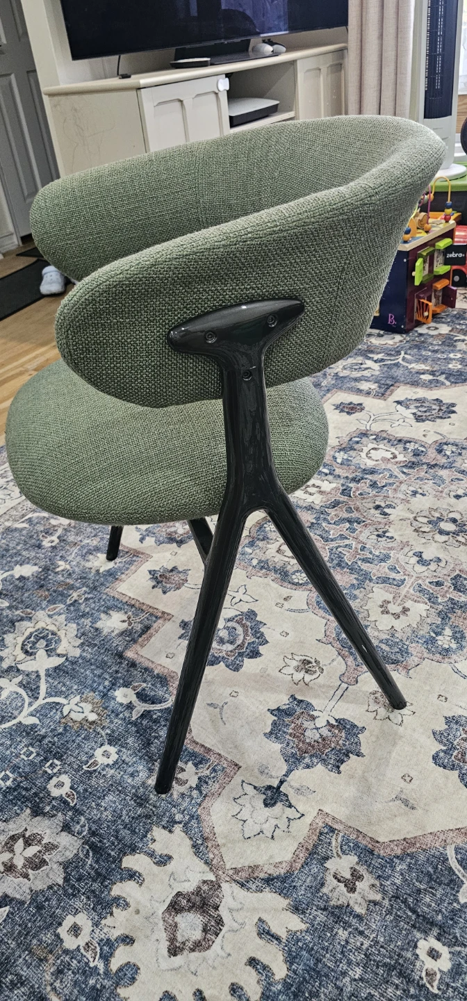 Green Upholstered Accent Chair - photo 4
