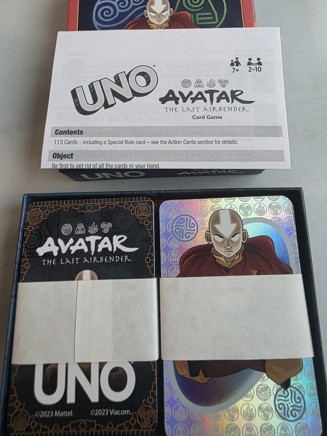 NEW UNO Card Game - Avatar The Last Airbender Edition - photo 3